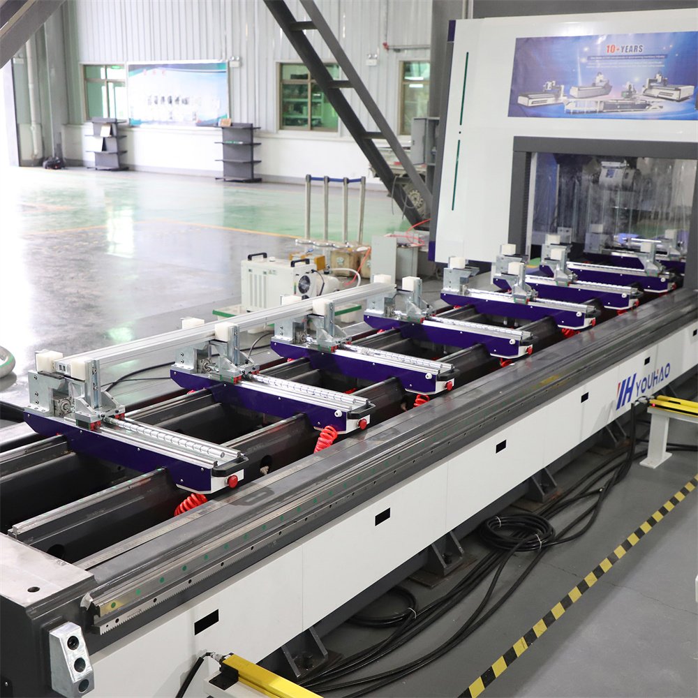 Aluminum PVC Profile Door and Window Making Five Axis CNC Aluminum Center 5 Axis Milling Machine for Aluminium Profile