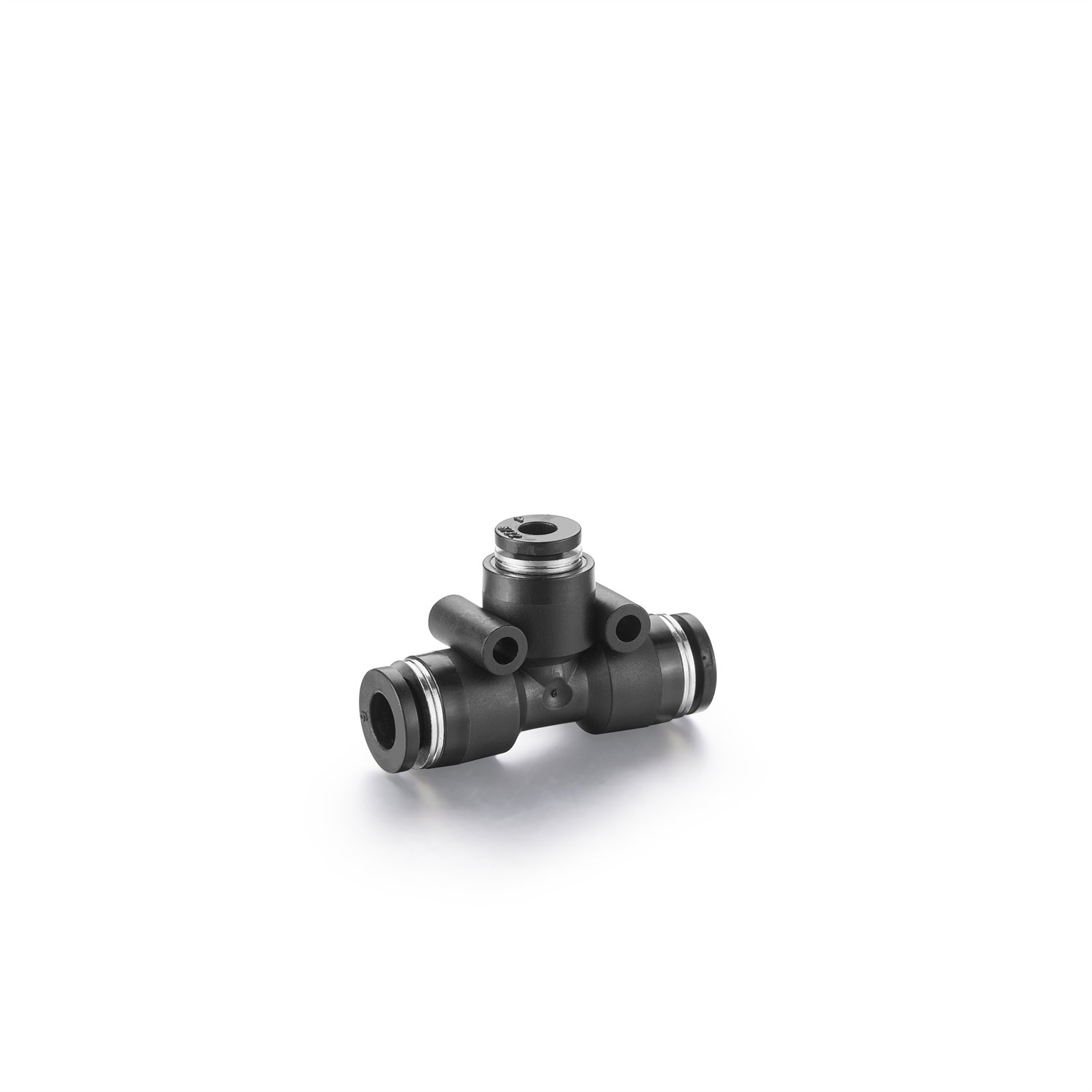 Quick Connecting PGT Fittings for Pneumatic Pipes & Tubes Plastic Tee Type Fittings