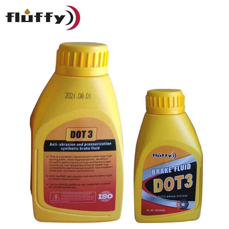High Quality Factory Wholesale Break Fluid Dot 3 Dot3+ Lubricant Forklift Clutch Synthetic Oil Brake Fluid