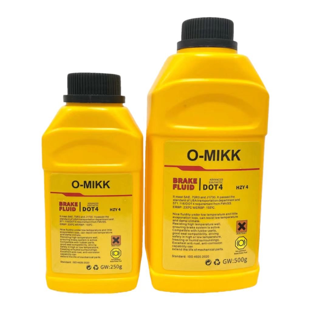 Good Price Car Brake Fluid Dot 4 With Bottle Brake Oil for Car Care