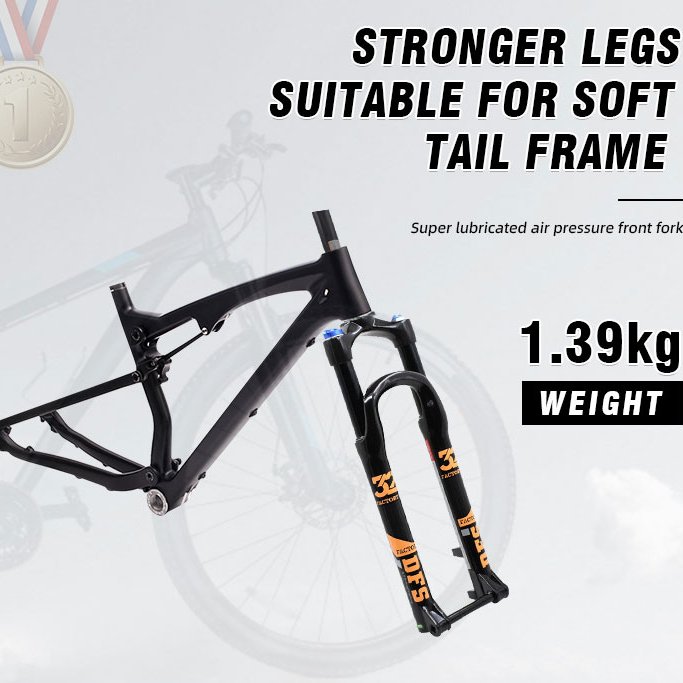 1.39Kg Dfs Carbon Mtb Fork 27.5 Mtb Forks Mtb Air Suspension Fork