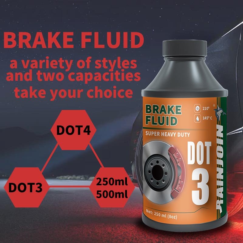 Wholesale DOT3 Synthetic Brake Fluid Durable Lubricant Anti-corrosion Oil Brake Fluid