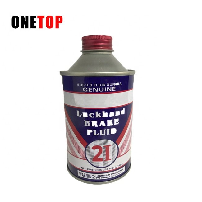 Factory Price 250ml Brake Fluid Dot 3 for Car Care Brake Oil