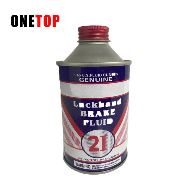 Factory Price 250ml Brake Fluid Dot 3 for Car Care Brake Oil