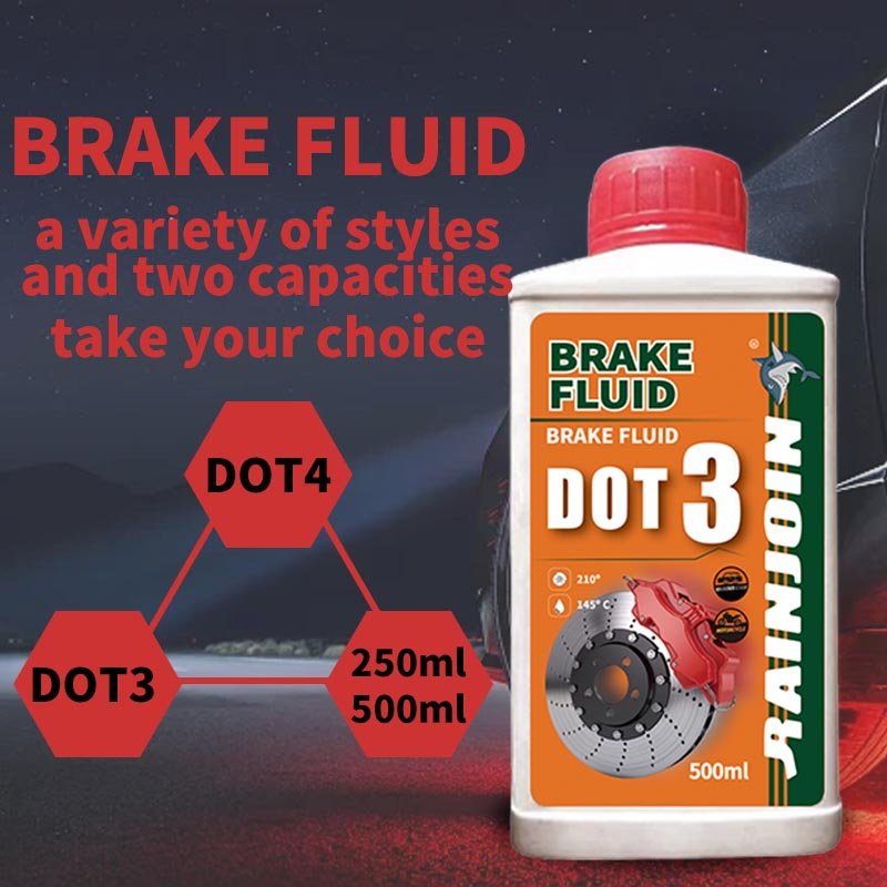 Automotive Fully Synthetic Dot3 Brake Fluid Electric Vehicle Brake Fluid Universal Clutch Oil