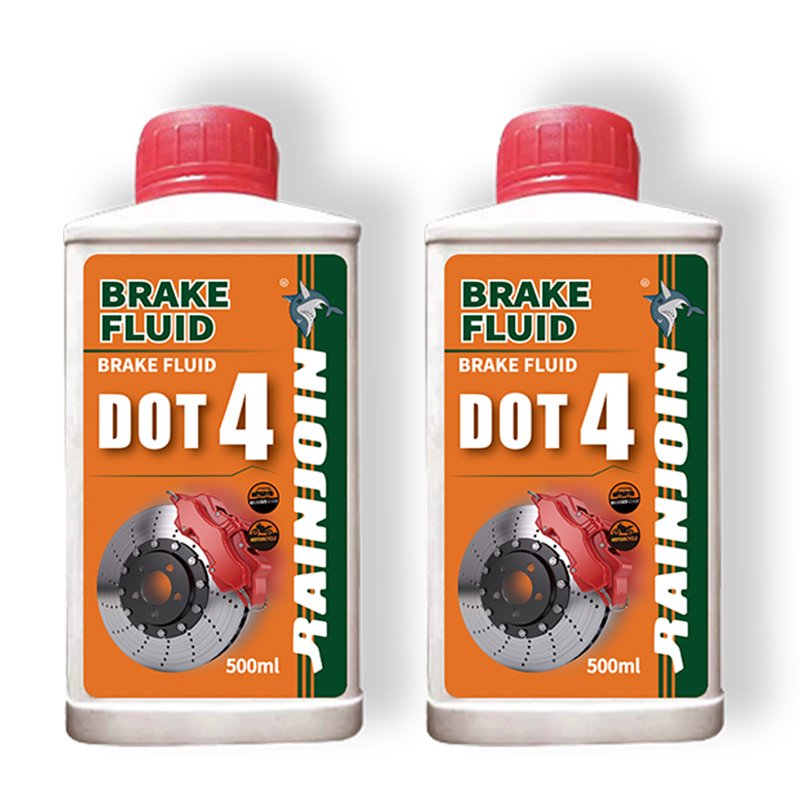 Rainjoin 500ml BRAKE FLUID DOT4 Brake Oil Brake System Cleaner Lubricant