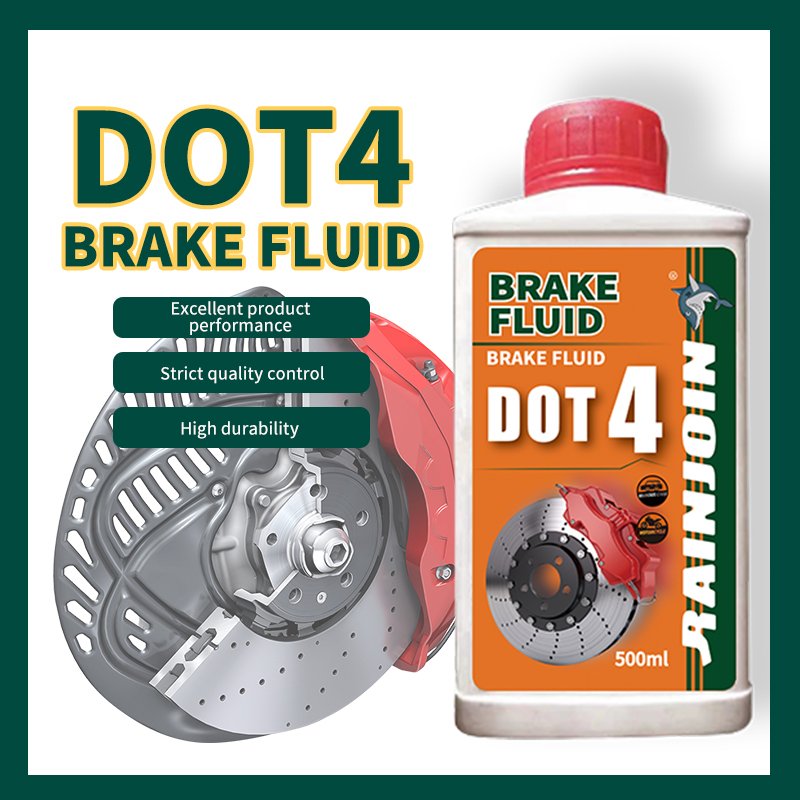 Rainjoin 500ml BRAKE FLUID DOT4 Brake Oil Brake System Cleaner Lubricant