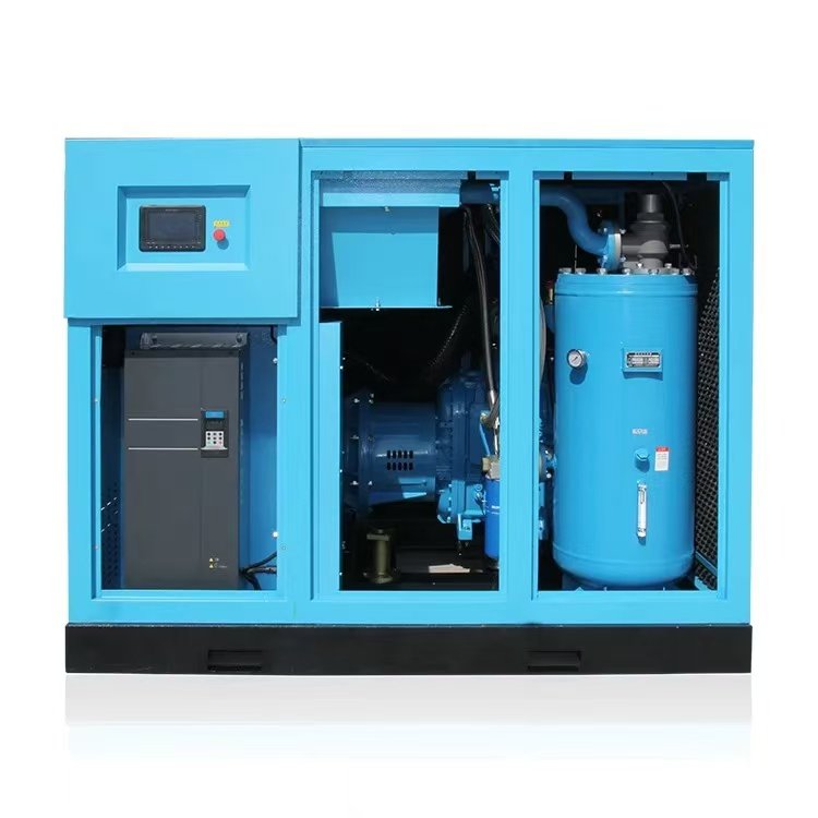 United 0.7mpa 90kw 380v/50hz Single-Stage Industrial Air Compressor Fixed Speed Screw Air Cooled 380v/50hz Single-Stage Fixed