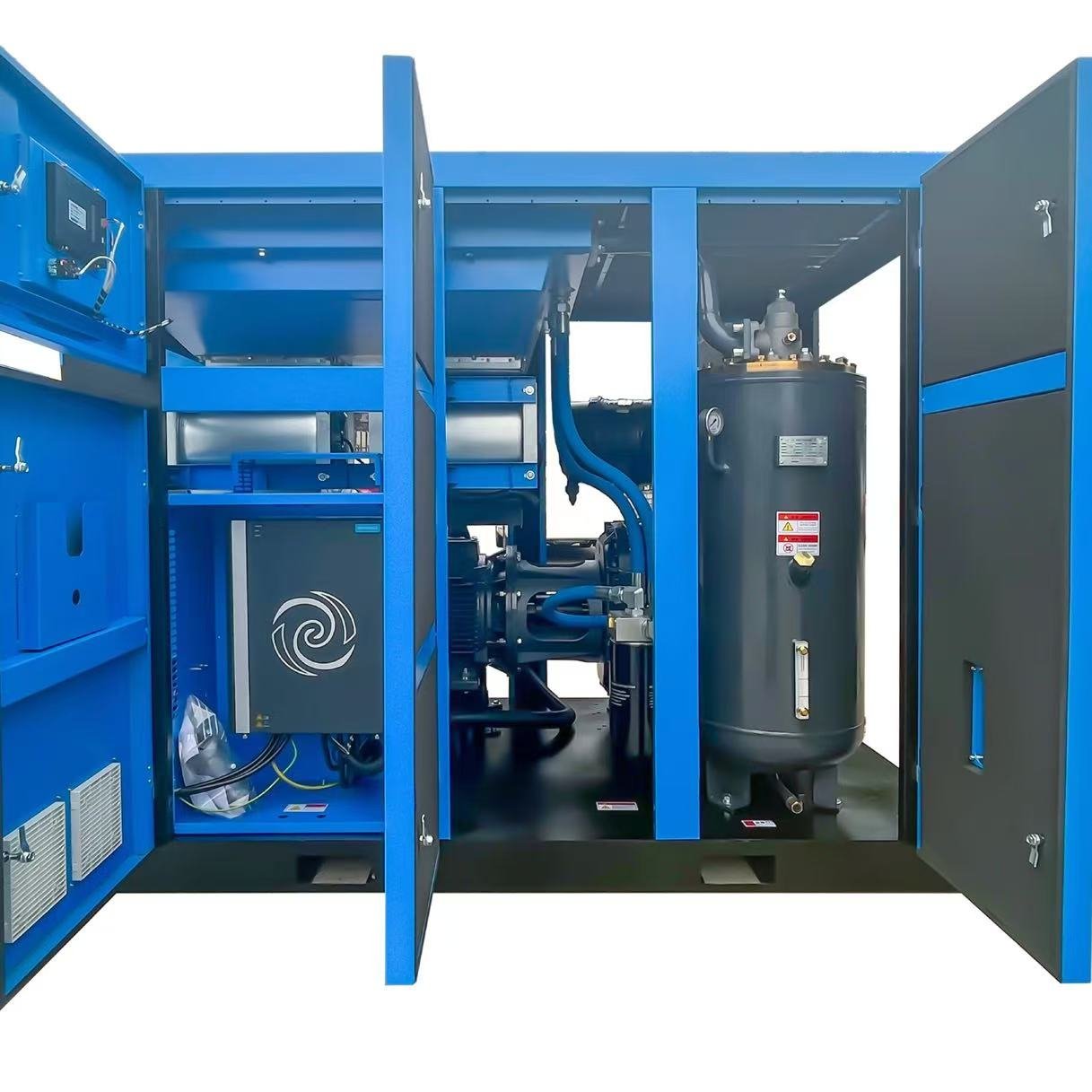 United 0.7mpa 90kw 380v/50hz Single-Stage Industrial Air Compressor Fixed Speed Screw Air Cooled 380v/50hz Single-Stage Fixed