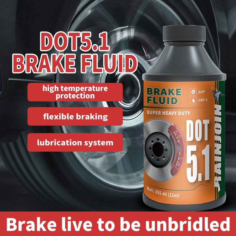 RAINJOIN DOT5.1 355ML Synthetic Brake Fluid Car High Temperature protection Brake Fluid