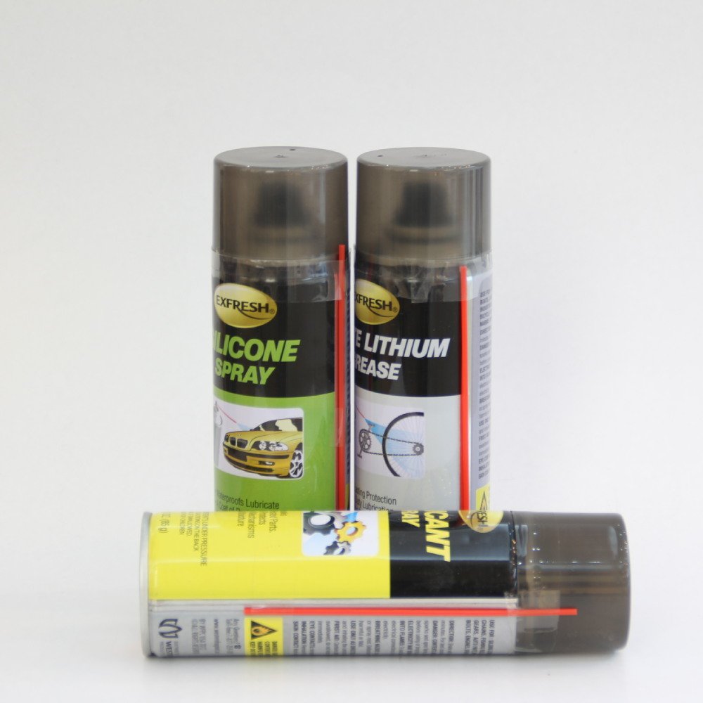 White Lithium Grease Anti-Rust Silicone Spray Brake Lubricant for Car Care
