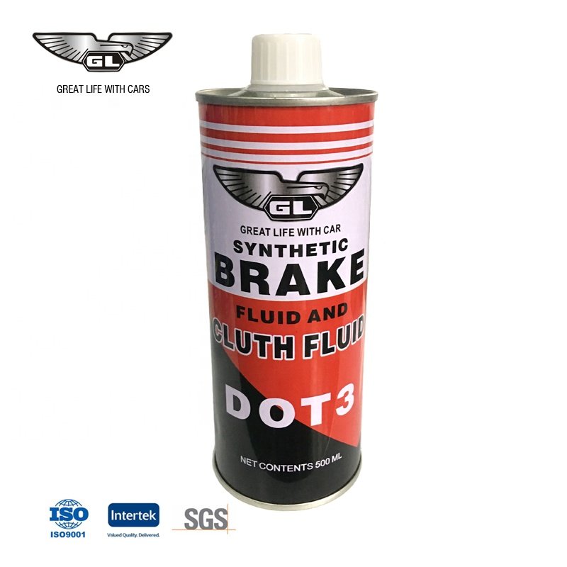 Lubricant Oil Oem Factory Original Clutch Brake Oil Synthetic Hydraulic Brake Fluid Dot 3 250g Tin Can