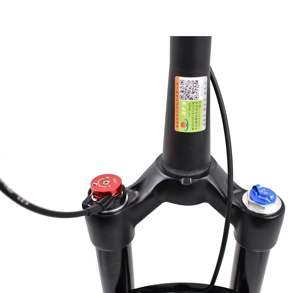 1.49kg DFS air Fork DFS-RLC-TP-RCE Suspension Mountain Bike Bicycle MTB Fork REMOTE Lock Out Damping Adjust 100mm Travel