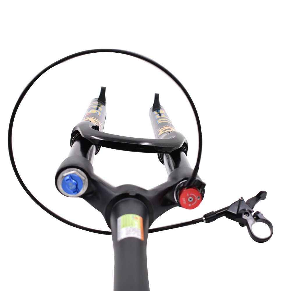 1.49kg DFS air Fork DFS-RLC-TP-RCE Suspension Mountain Bike Bicycle MTB Fork REMOTE Lock Out Damping Adjust 100mm Travel