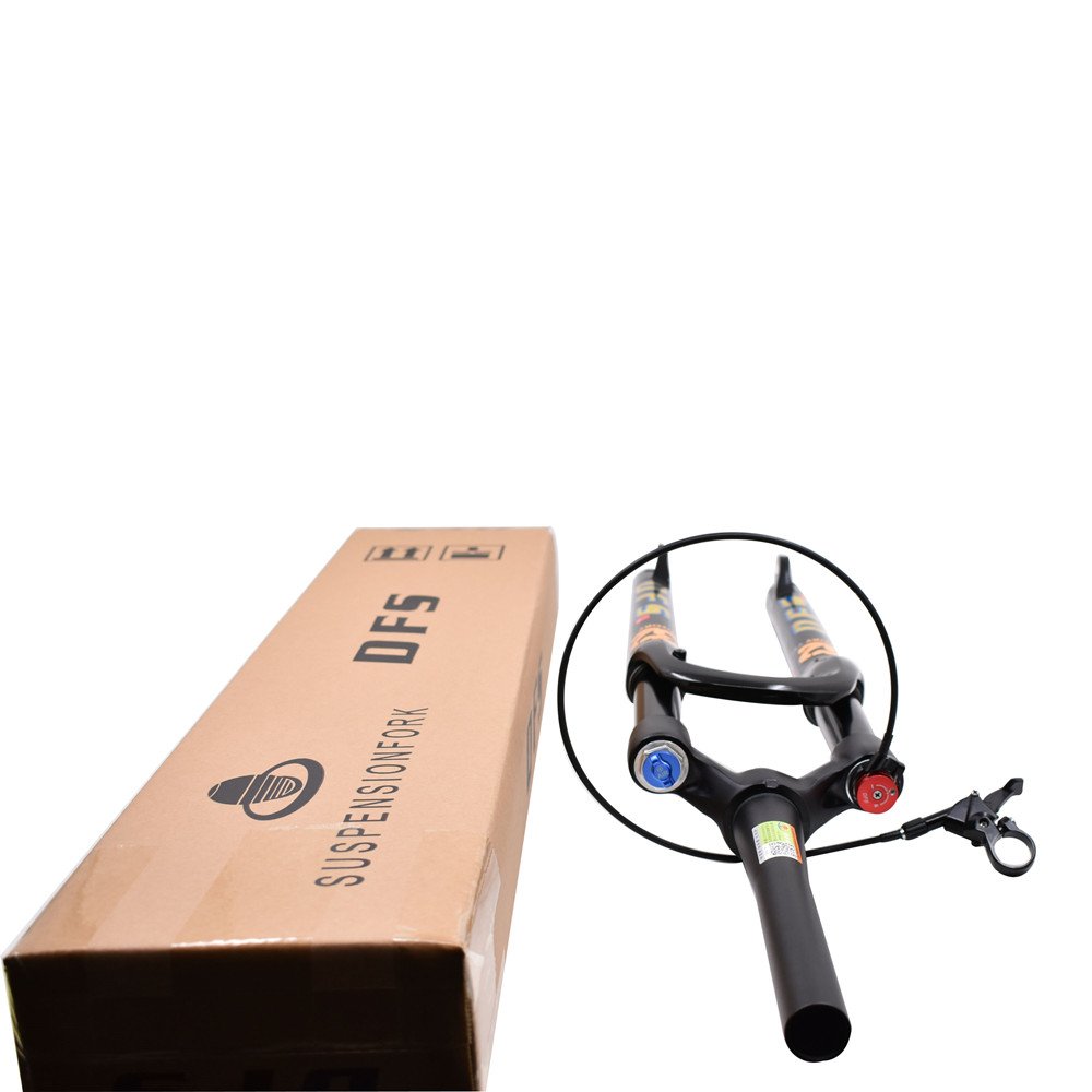 1.49kg DFS air Fork DFS-RLC-TP-RCE Suspension Mountain Bike Bicycle MTB Fork REMOTE Lock Out Damping Adjust 100mm Travel