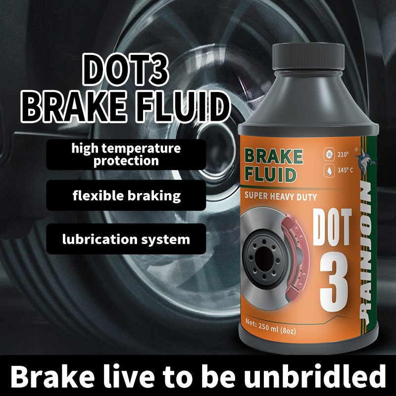 High-Quality DOT3 Brake Fluid for Car Motorcycle Vehicles Automotive Safety