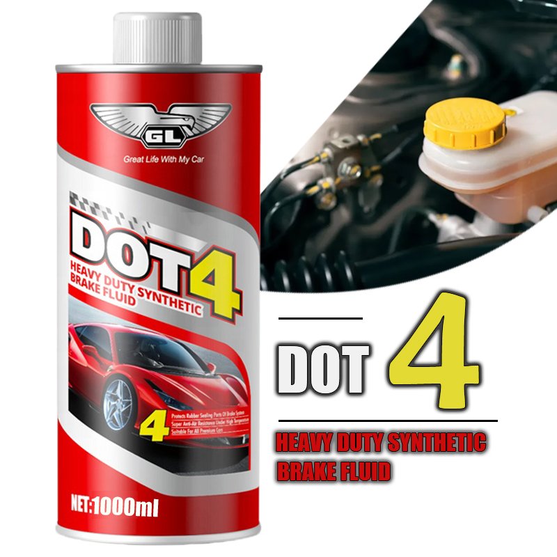 High Efficiency Synthetic Brake Fluid Oil Liquid Wholesale Car Brake Oil DOT4
