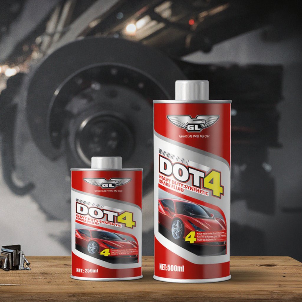 High Efficiency Synthetic Brake Fluid Oil Liquid Wholesale Car Brake Oil DOT4