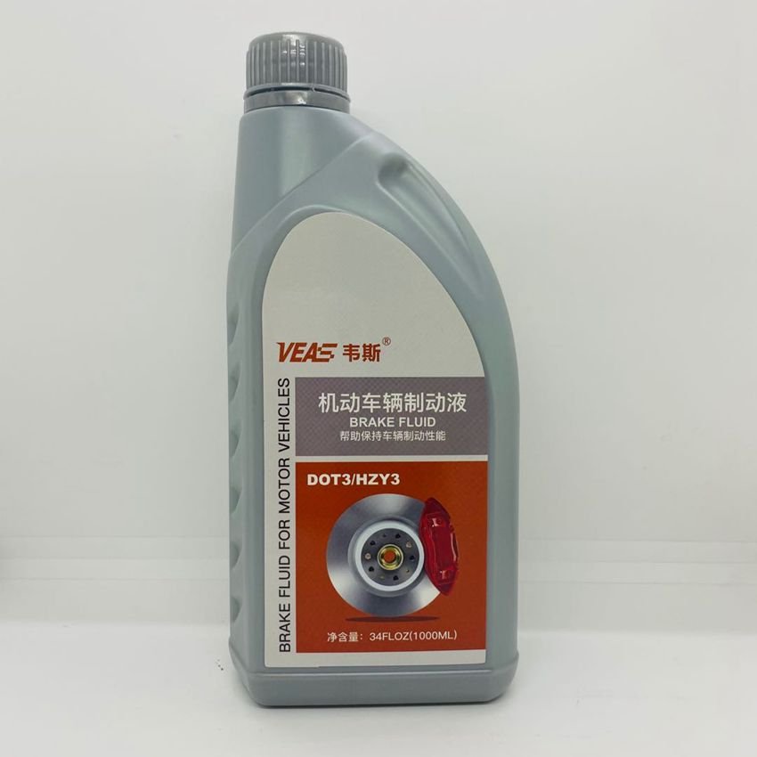 VEAS 1L Dot3 Brake Fluid Auto Lubricant Oil and Clutch System Fluid High Performance Brake Lubricating