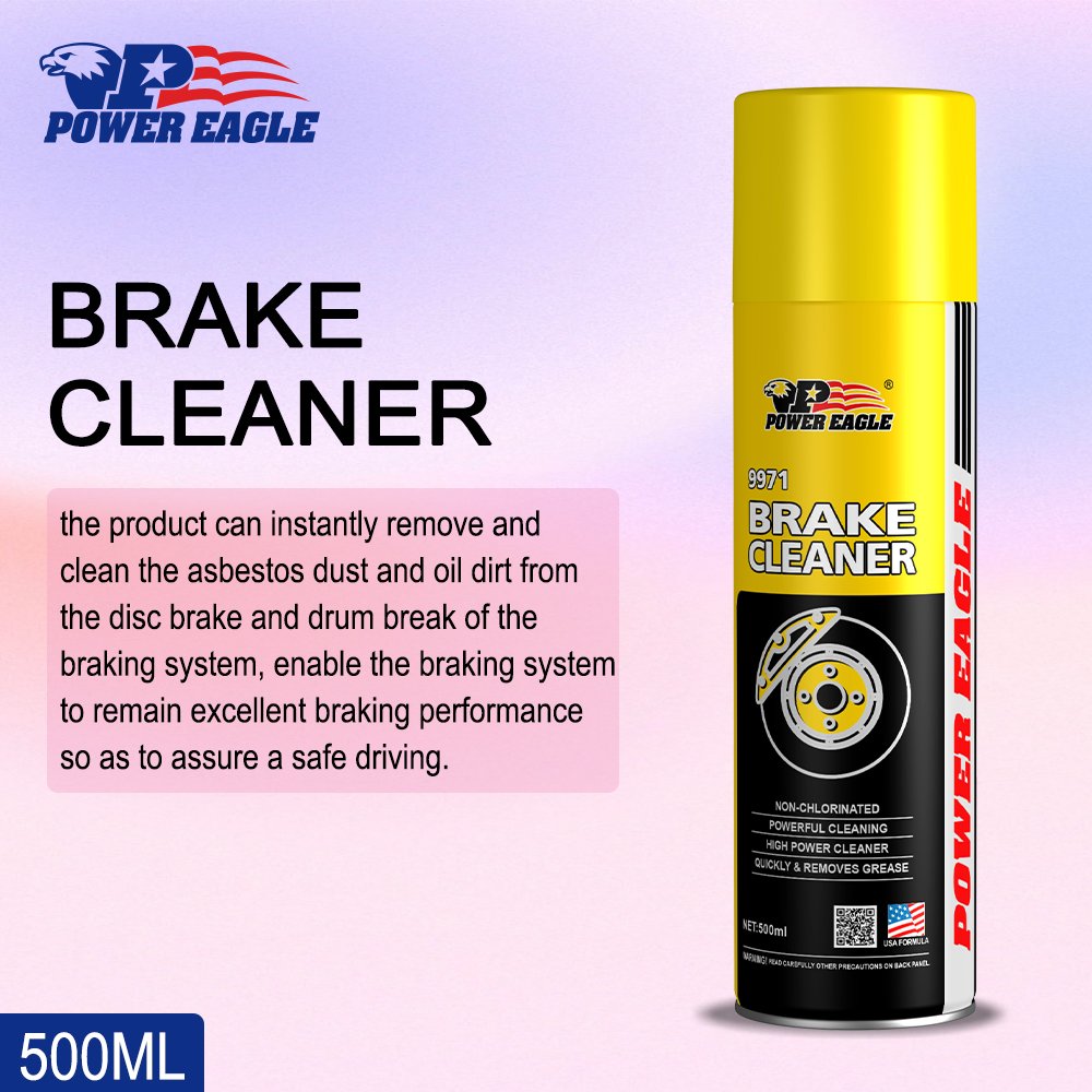 Brake and Parts Dust Cleaner Aerosol for Brake System Car Cleaner Spray Brake Lubricants 9971 POWER EAGLE