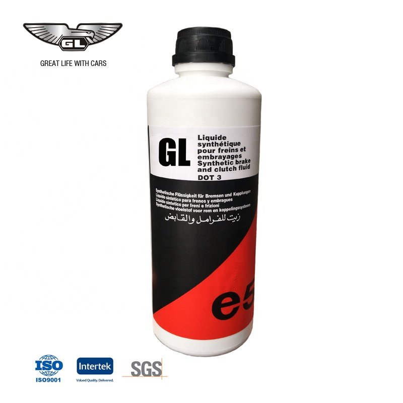 Dot3 Brake Fluid Hydraulic Brake Fluid Oil 250ml Lubricants Clear Liquid Glycol Ether