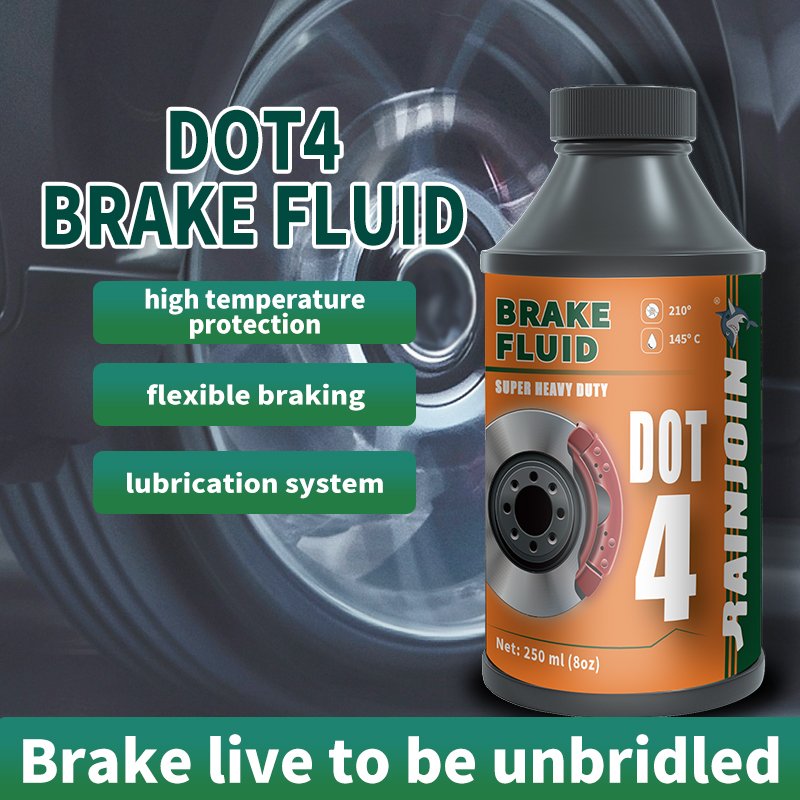 BRAKE FLUID DOT4 250ml Brake Oil Brake System Cleaner Lubricant