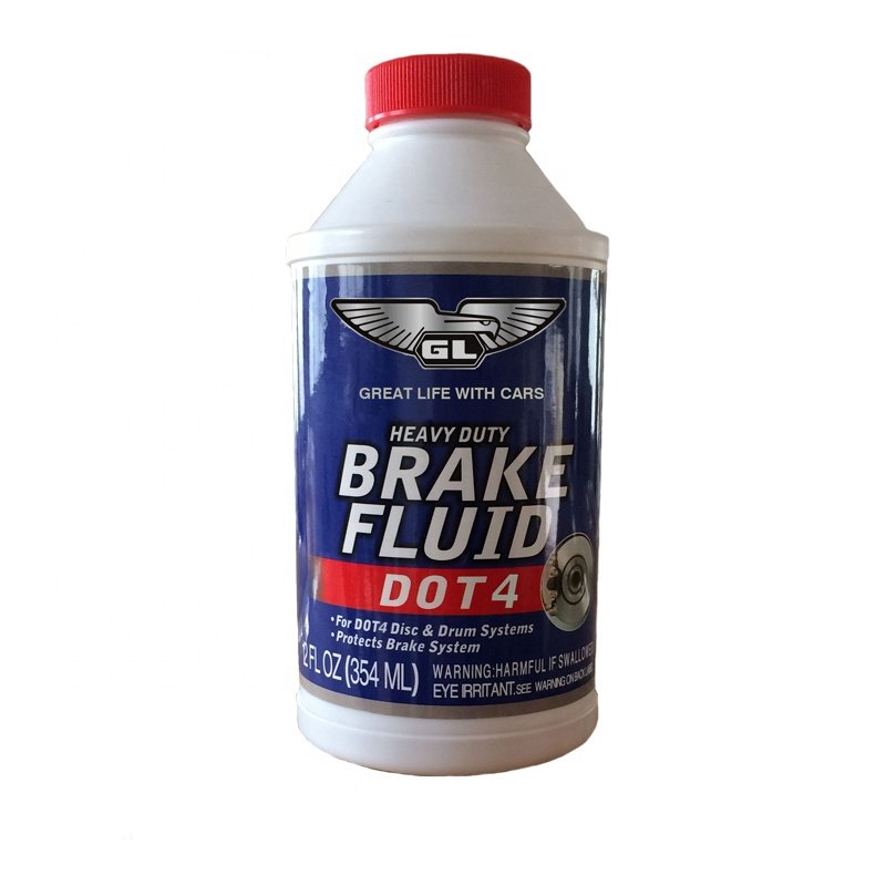 Brake Oil 1l Chinese Supplier Super Brake Fluid Dot4 T4 Lubricant Oil High Quality