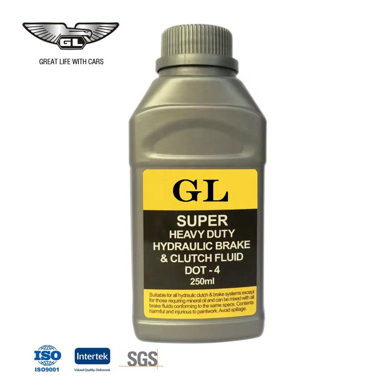 Brake Oil 1l Chinese Supplier Super Brake Fluid Dot4 T4 Lubricant Oil High Quality