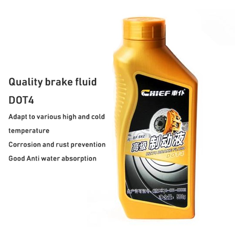Car Use 500g and 800g Dot 4 Brake Fluid Hydraulic Oil Brake Lubricant