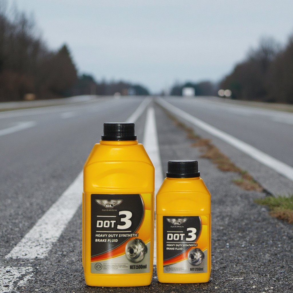 GL Premium High-Performance Automotive Brake Fluid for Hydraulic Braking Systems