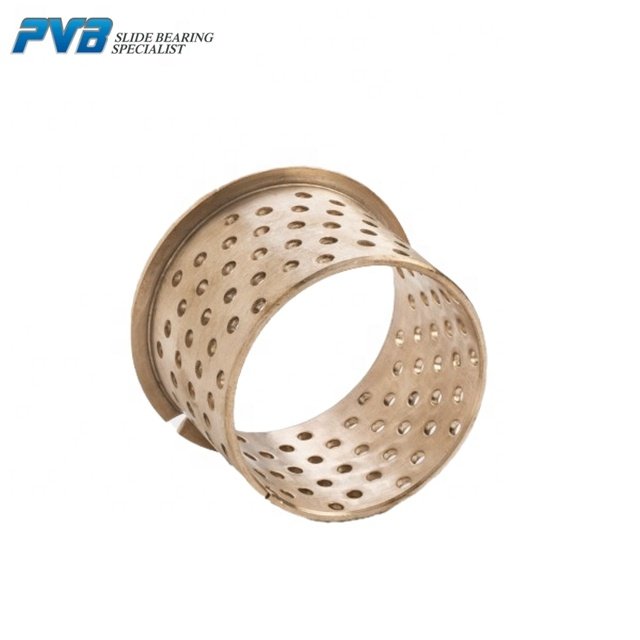 232/34604 Cusn8p Bronze Bottom king Post Bush FB090 AB092/ABB092 Rolled Flange Pockets Bronze Bearings