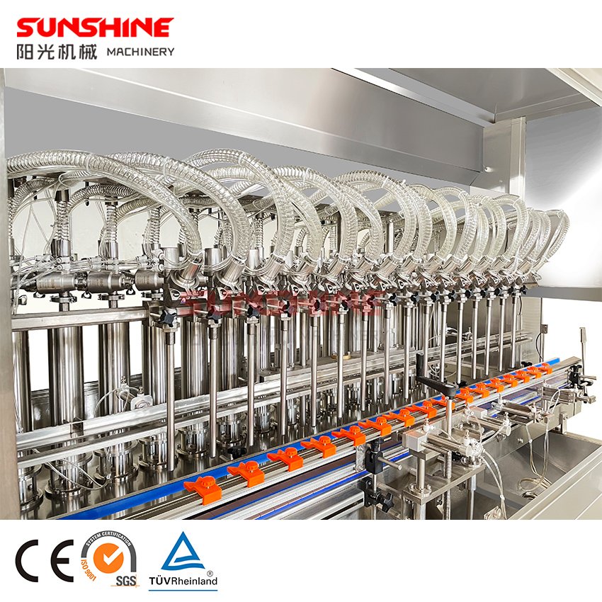2-6 Heads Automatic Tracking Antifreeze Oil Windshield Washing Liquid Filler Machine Car Brake Oil Lubricant Oil Filling Machine