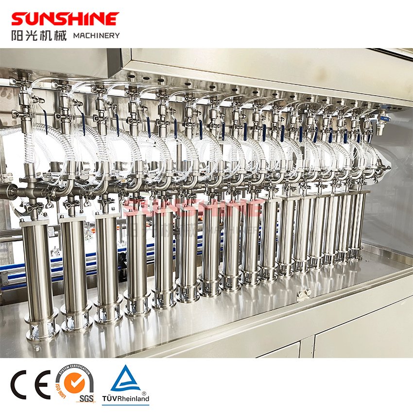 2-6 Heads Automatic Tracking Antifreeze Oil Windshield Washing Liquid Filler Machine Car Brake Oil Lubricant Oil Filling Machine