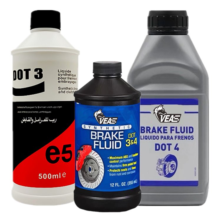 Wholesale Factory Price Brake Fluid DOT3 Clutch Fluid Braking System Brake Oil 354ml Car Care Lubricant Oil