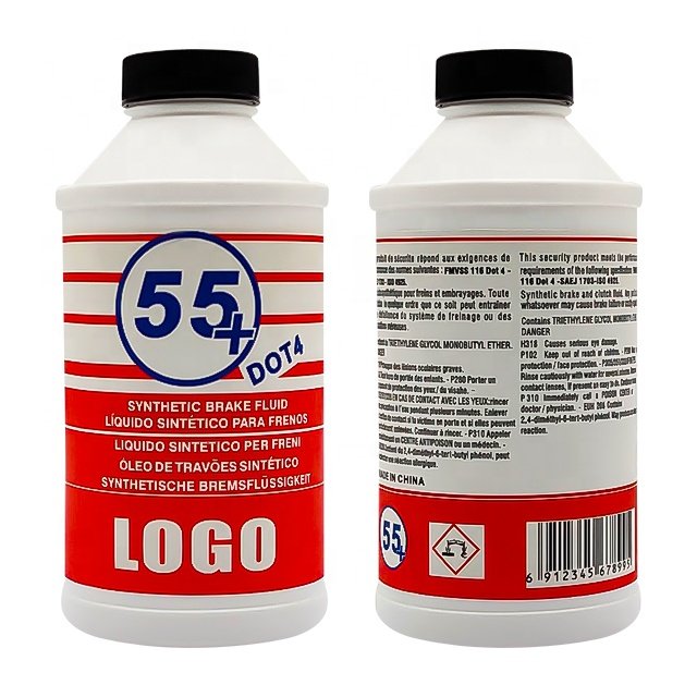 Wholesale Factory Price Brake Fluid DOT3 Clutch Fluid Braking System Brake Oil 354ml Car Care Lubricant Oil