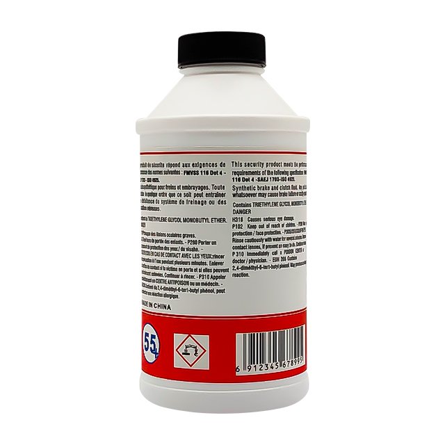 Wholesale Factory Price Brake Fluid DOT3 Clutch Fluid Braking System Brake Oil 354ml Car Care Lubricant Oil