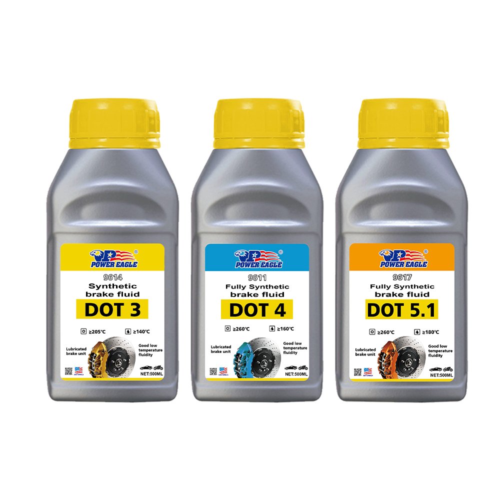 High Performance 250ml Brake Fluid DOT 5.1 Brake Oil Manufacture OEM Brake Fluid Lubricant Cleaner & Wash Car Care