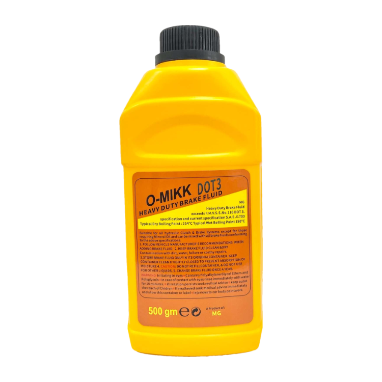 500ml Car Brake Fluid Dot 3 Manufacturer High Quality Brake Oil