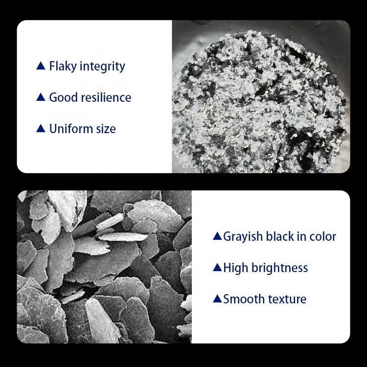 Natural Flake Graphite Powder ultra Lubricated to Reduce Friction Brake Pads Industry Dedicated Factory Supply