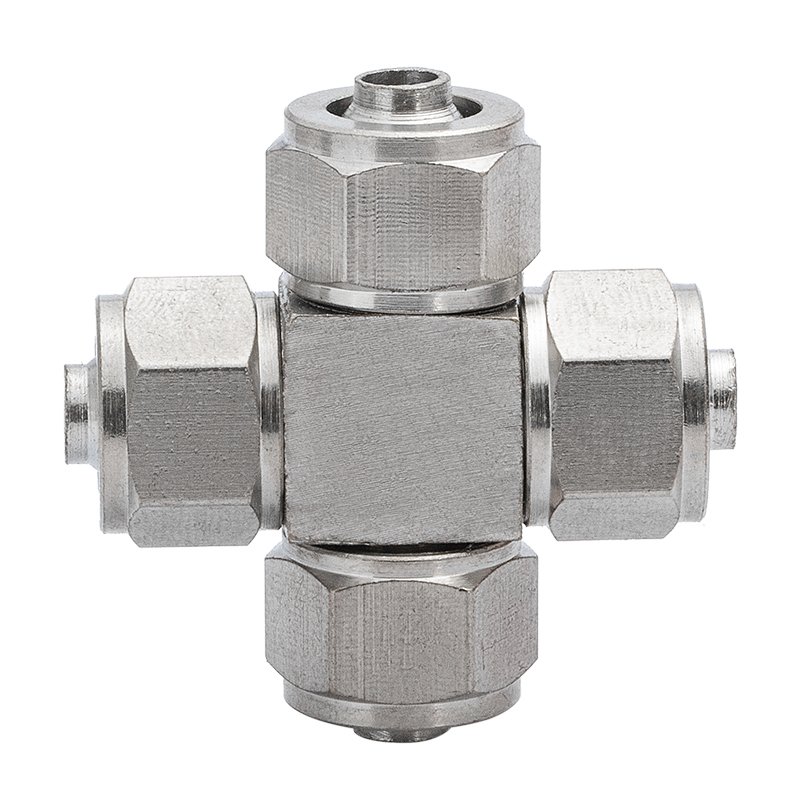 Copper Nickel-plated All Copper Quick Twist Quick Twist Brass Nickel Plated Metal Pneumatic Air Hose Fitting