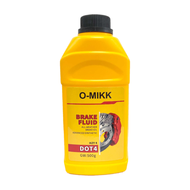 Brake Fluid 500ml Bottle Dot4 Lubricant Synthetic Brake Fluid
