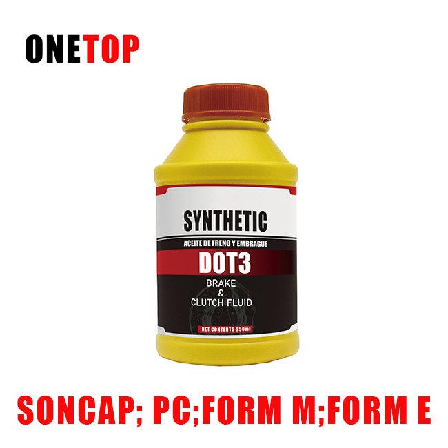 Factory Price Car Brake Fluid Dot3 for Car Care Brake Oil Dot 3