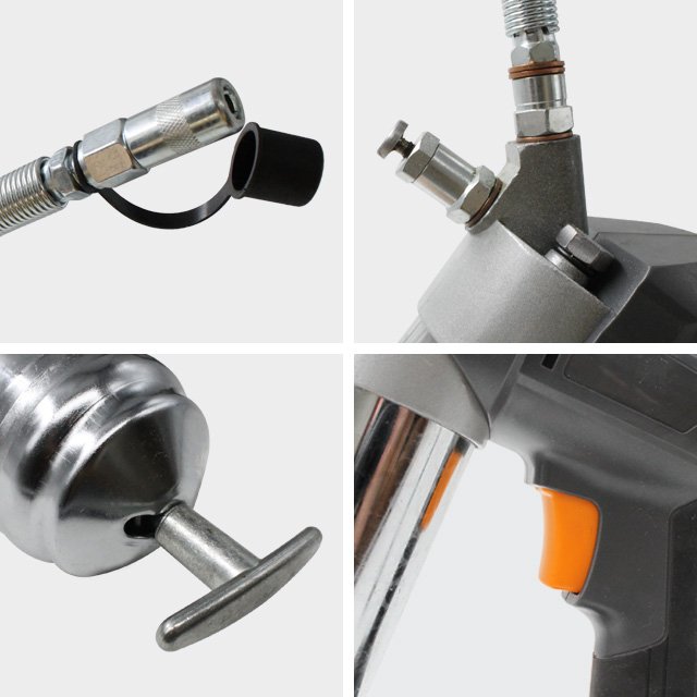 Powerful 18V Li-ion Battery Operated Grease Gun