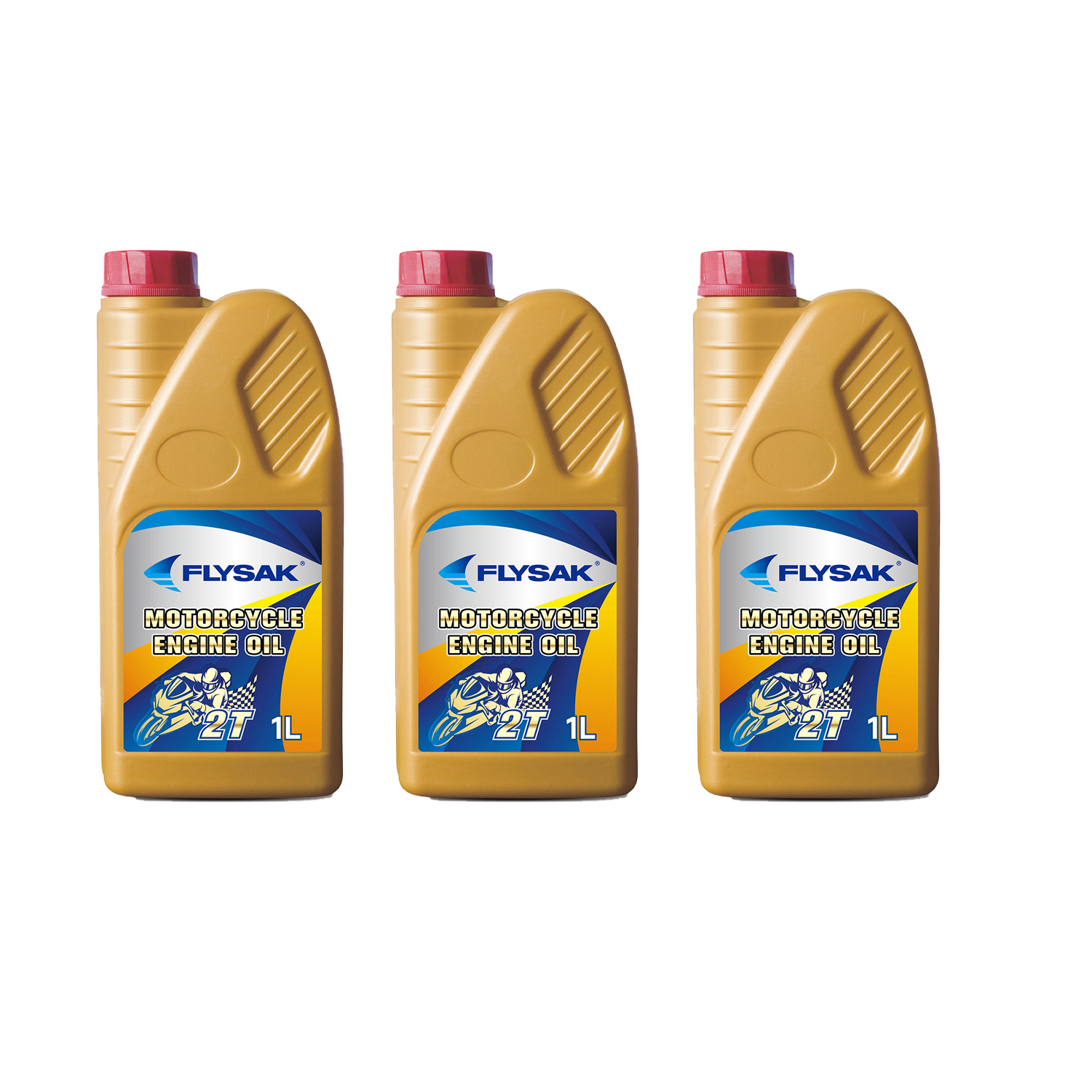 Flysak 2T TC Two Stroke Motor Oil API TC Synthetic Motorcycle Engine Oil Lubricant