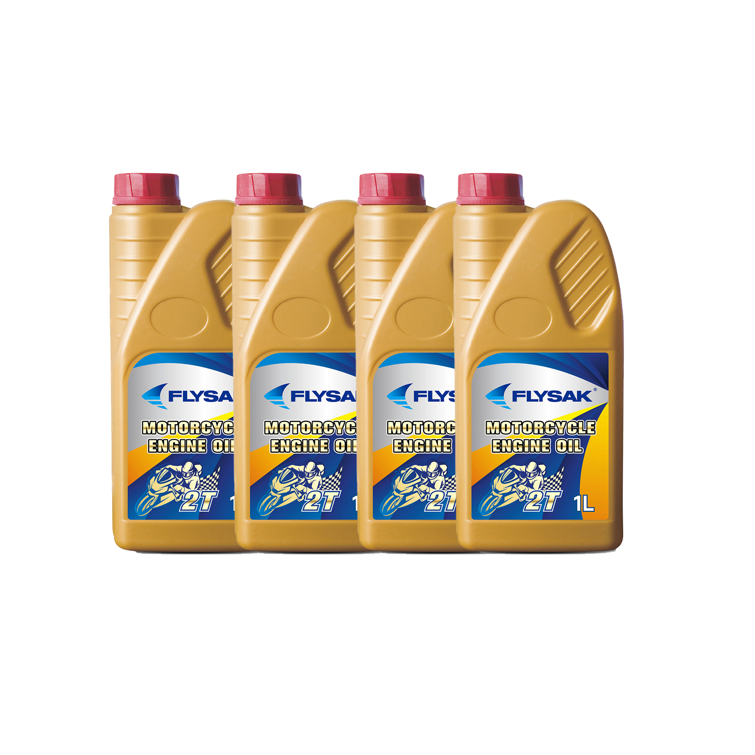 Flysak 2T TC Two Stroke Motor Oil API TC Synthetic Motorcycle Engine Oil Lubricant