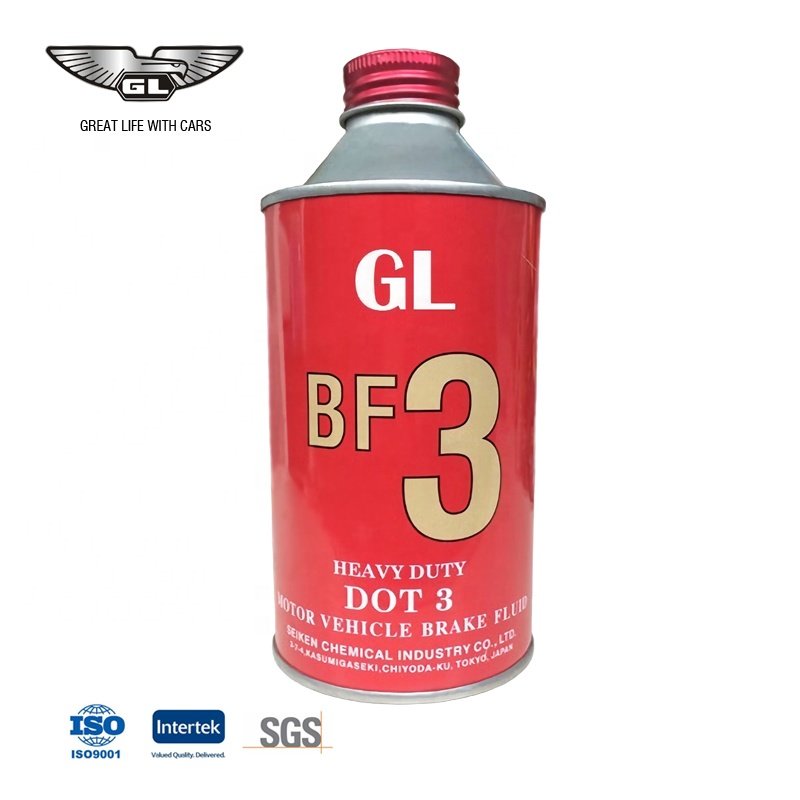 GL Industry Brake Fluid Oil Dot3 Brake Fluid for Car 500ml Brake Oil