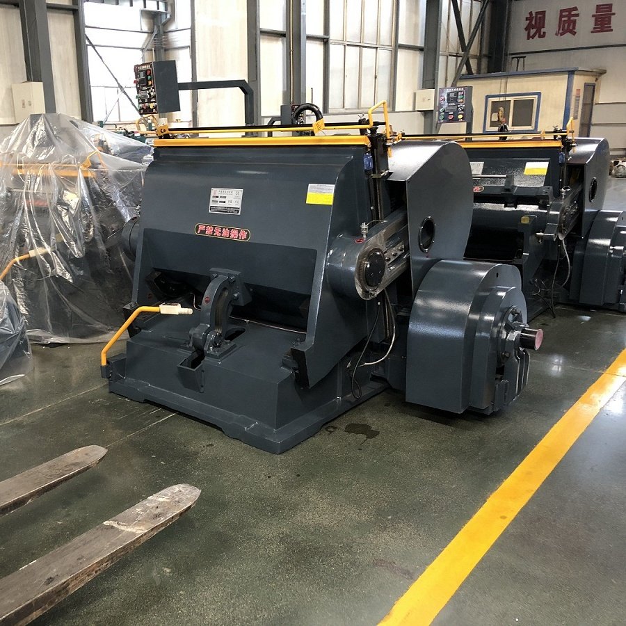 High Speed Carton Box Creasing Flat Die Cutting Machine