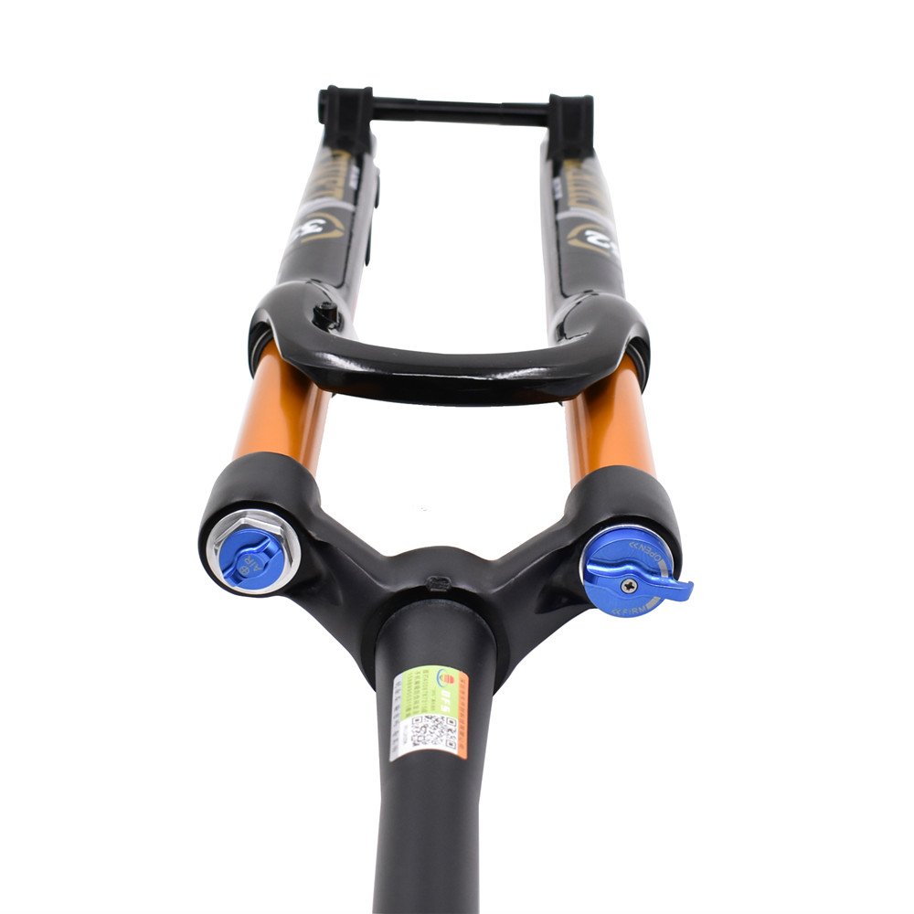 1.59kg DFS Air Fork Mountain Bike Suspension Front Fork MTB Oil Damping for Bicycle Fork CIVET-RLC-TP--32-15X100