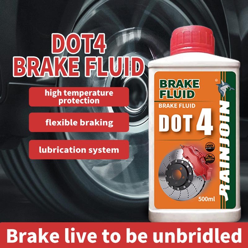 500ml DOT4 Synthetic Brake Fluid Automotive Flexible Brake Lubrication Brake Fluid