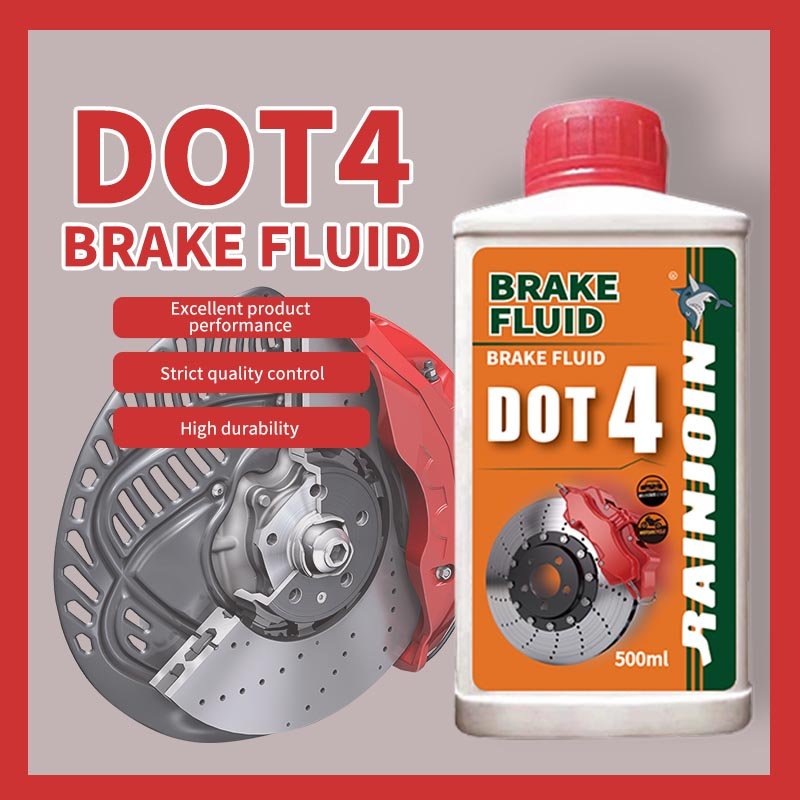 500ml DOT4 Synthetic Brake Fluid Automotive Flexible Brake Lubrication Brake Fluid